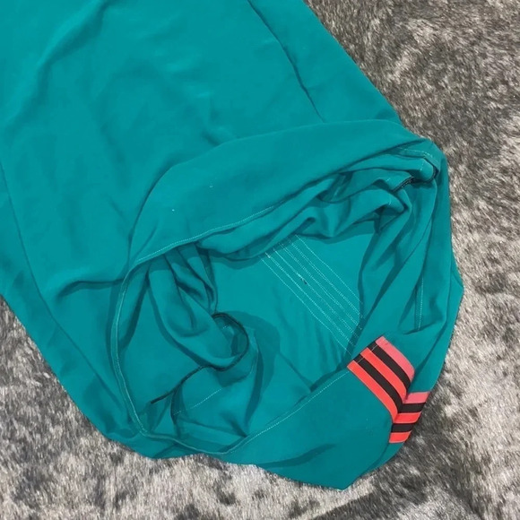 Vintage Runway  Luxury Fashion Red green kaftan dress Sz L - Picture 14 of 16